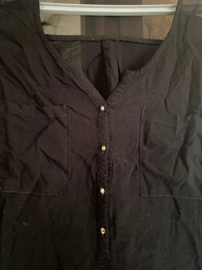 Chemise femme transparente taille 36 très bon etat - photo numéro 2