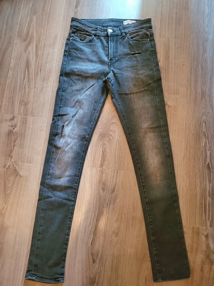 Jean noir Skinny Kaporal 16 ans