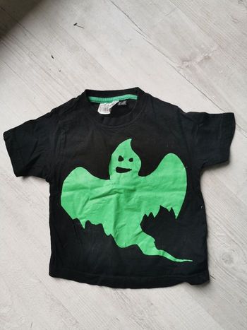 T shirt fantômes pour halloween 2 a 4 ans
