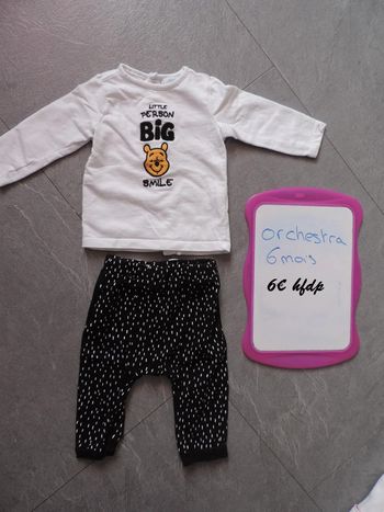 ensemble winnie orchestra taille 6 mois