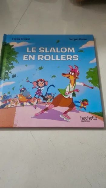 Livre le slalom en rollers