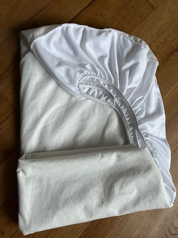 Lot de 3 draps housse + alèse