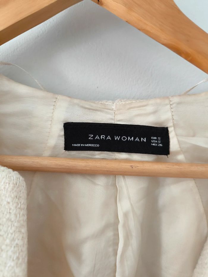 Gilet Zara Woman Taille S  54 % laine Excellent état - photo numéro 3