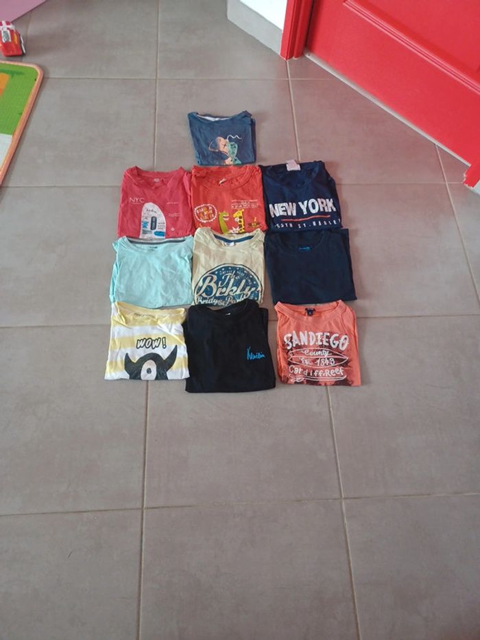 Lot tee-shirts pour garçon - photo numéro 2