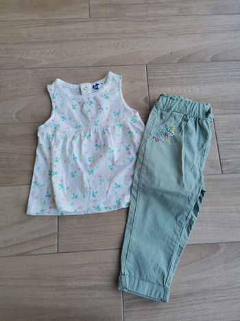 Ensemble tissaia 18 mois