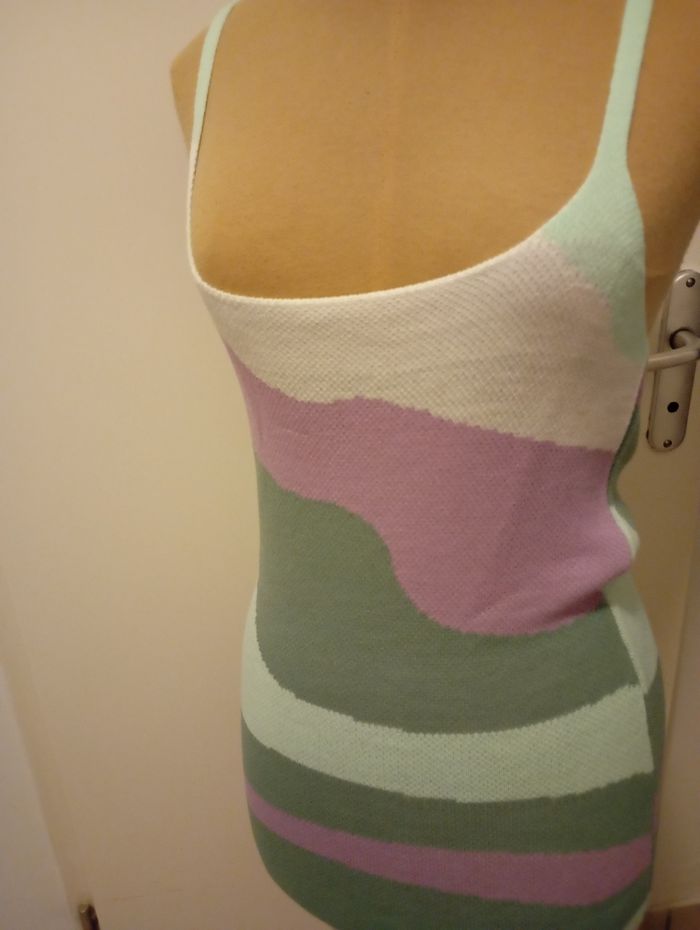 Robe en laine débardeur taille M - photo numéro 4