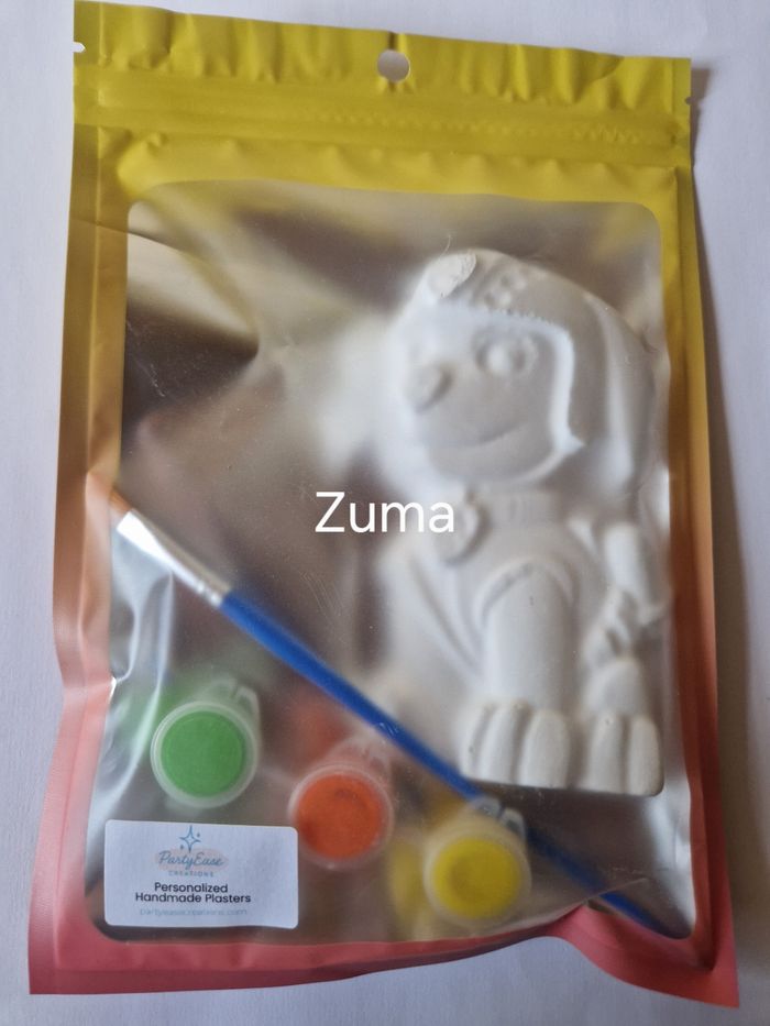 Figurine à peindre Zuma paw patrol