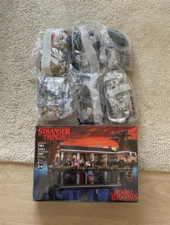 Compatible lego Stranger things complet + notice 