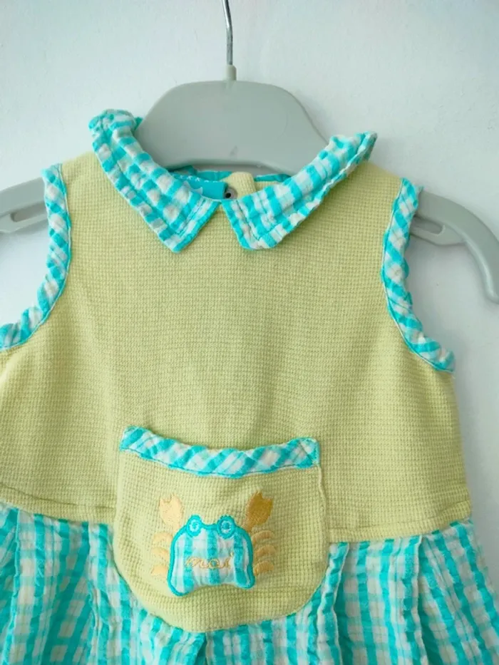 (a) robe vintage Canari Baby 6mois - photo numéro 4