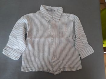Chemise manches longues 3suisses 18 mois
