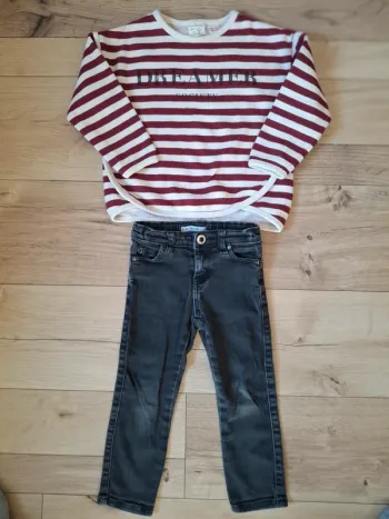 Ensemble pull et jean zara
