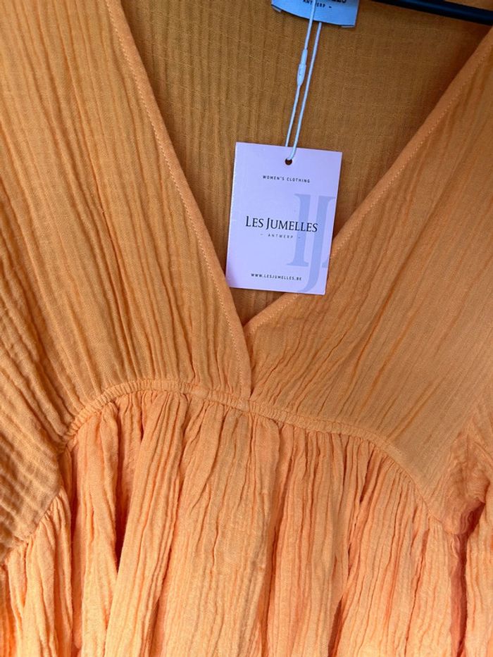 Robe tetra orange Les Jumelles taille unique - photo numéro 3