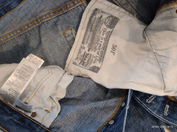 Jeans Levi's 501 W36 L32 - photo numéro 4