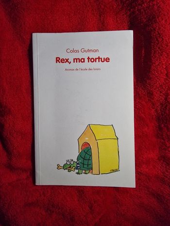 Livre rex ma tortue