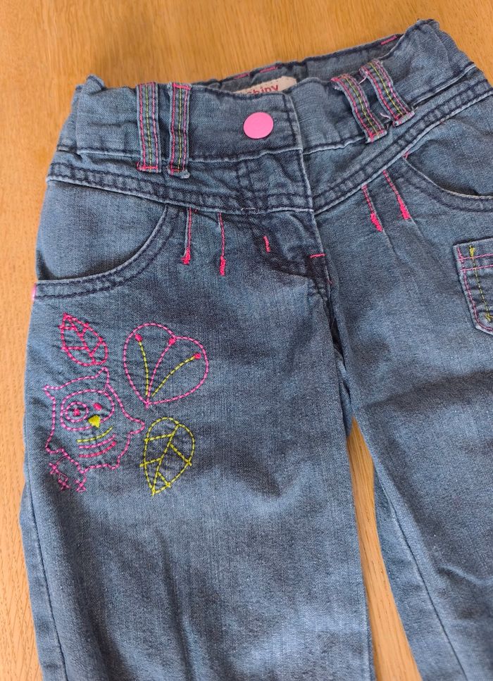 🌸 Pantalon en jean 2 en 1 - Shiny - 4 ans 🌸 - photo numéro 4