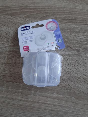 Protège mamelons allaitement