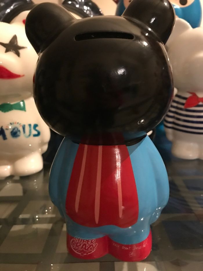 Tirelire ourson »The Crazy Art Factory »Super Crazy - photo numéro 3