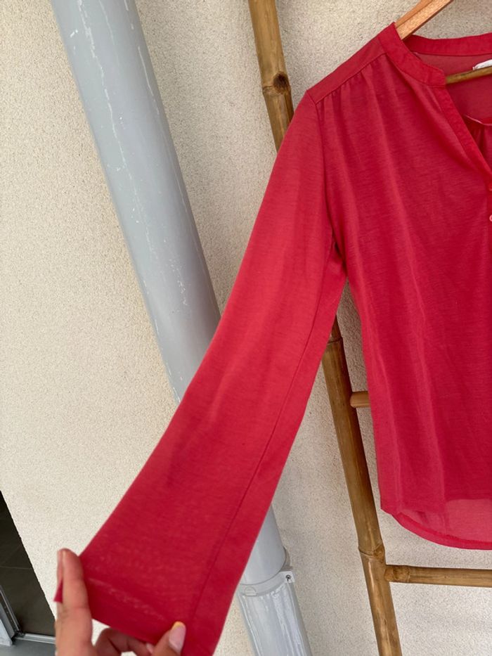 Blouse rose saumon - photo numéro 4