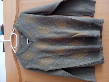 Pull léger kaki - manches longues - mi saison