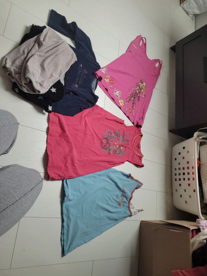 Lot pyjamas 10 ans fille