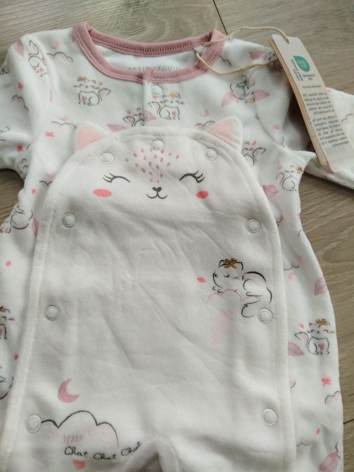 Pyjama petit béguin 1 mois 56 cm neuf - photo numéro 3