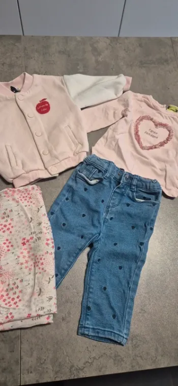 Ensemble pour fille 4 pièces