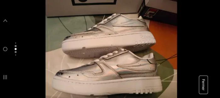 Paide de baskets sneakers femme marque Fila pointure 38 - photo numéro 7