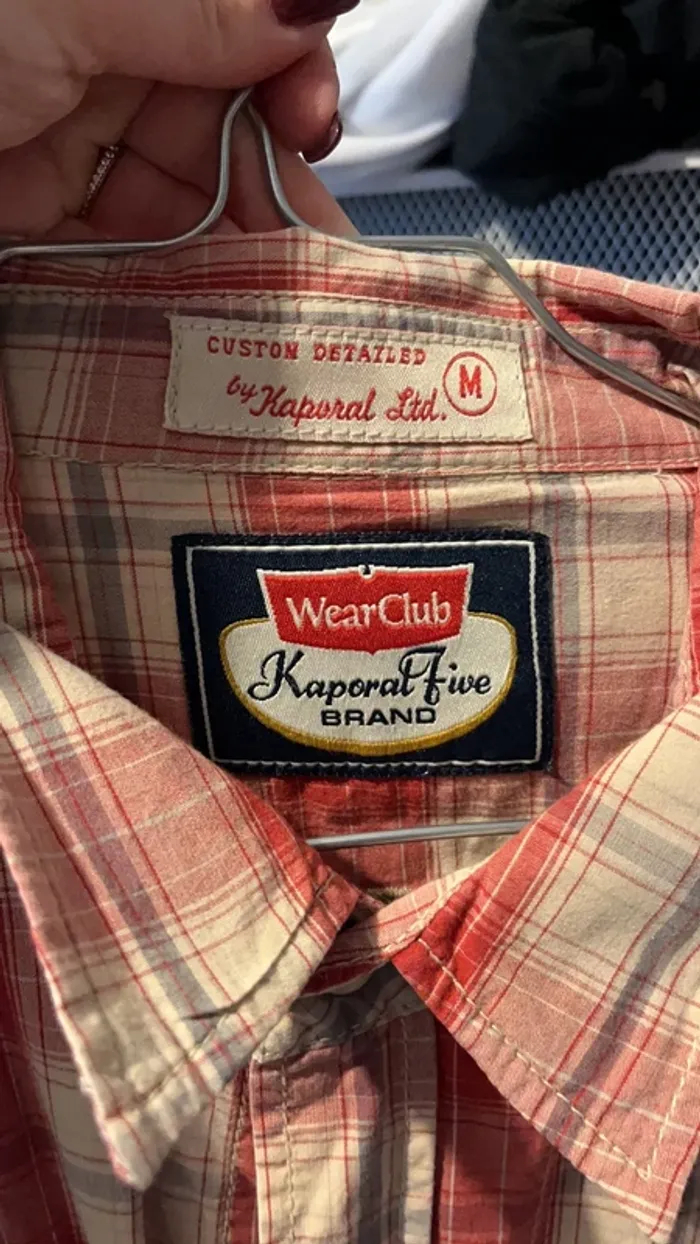Chemise kaporal à carreaux - photo numéro 3