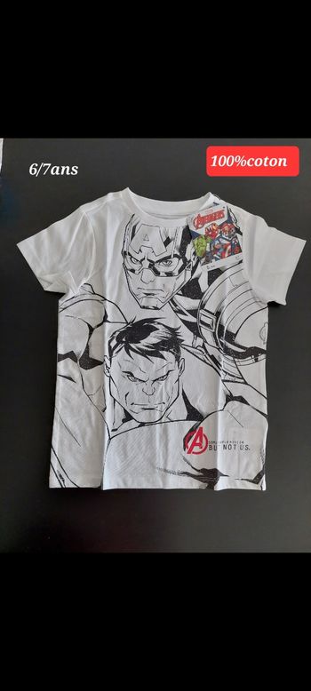 T-shirt Avenger garçon 6/7ans