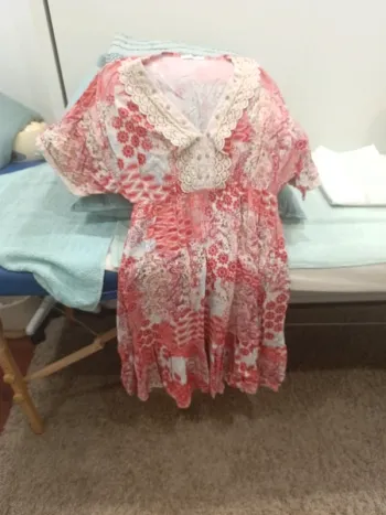 Robe colorée.t38tres non état
