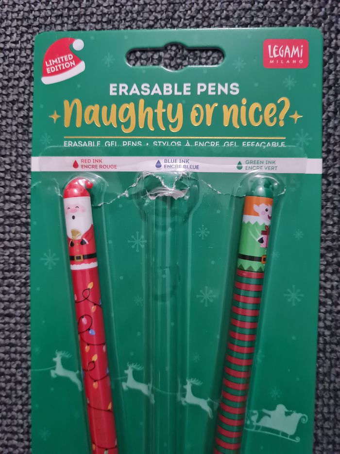 Legami Noel 2024 Père Noel Rouge + Lutin Neufs Jamais Utilisés édition plus commercialisée - photo numéro 2
