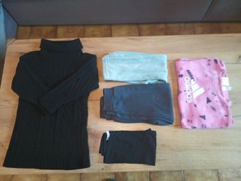 Lot vêtements automne hiver fille 4 ans 