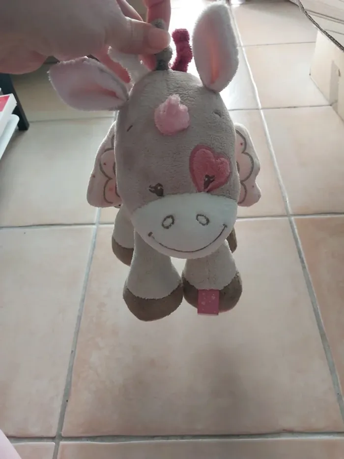 Peluche jade la licorne nattou - photo numéro 3
