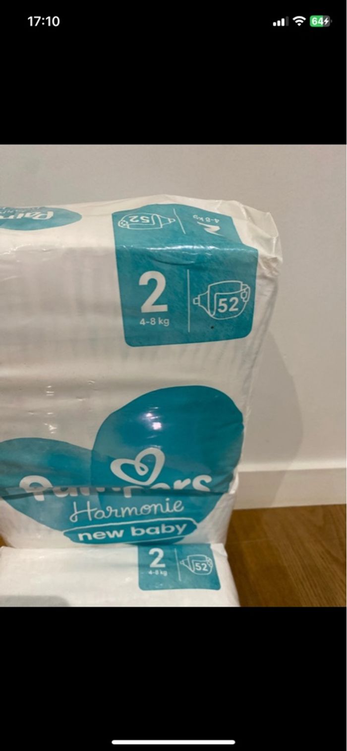 Couches Pampers harmonie - photo numéro 2