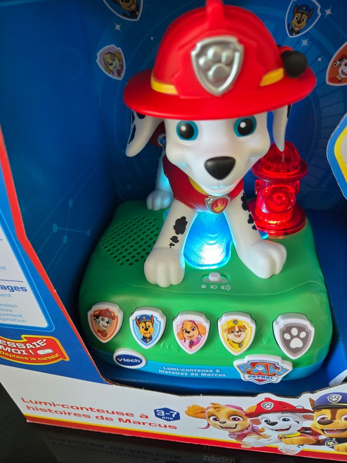 Vtech Pat Patrouille lumi conteuse et veilleuse Marcus - photo numéro 3