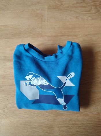 Sweat puma 3 ans bleu