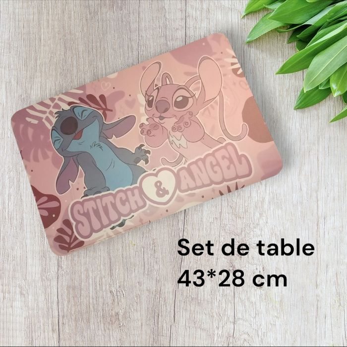 Set de table stitch disney