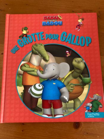 Livre Hachette Babar une grotte pour Gallop
