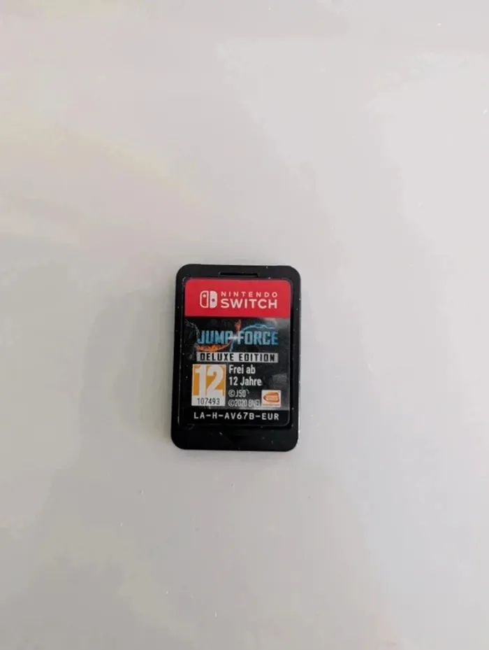 Jump force Deluxe édition switch sans boîte