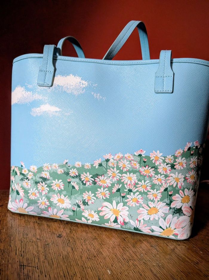 Sac cath kidston Alice bleu - photo numéro 8
