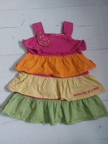 Robe à volant Agatha Ruiz de la Prada Taille 18 mois