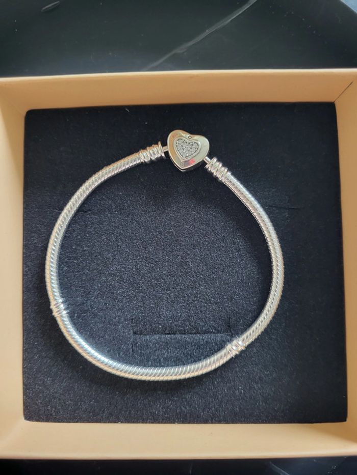 Bracelet Chaîne élégante en argent S925 Taille 18 - photo numéro 11