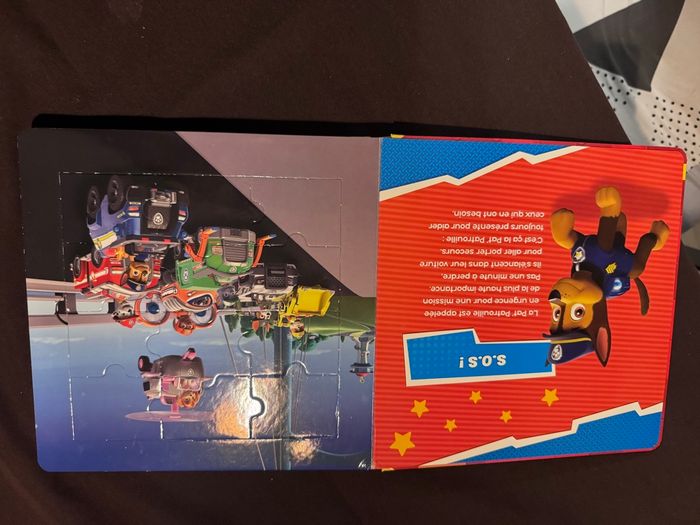Mon Joli Livre Puzzle Pat Patrouille (grand format) - photo numéro 3