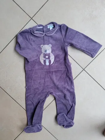 Pyjama col claudine
