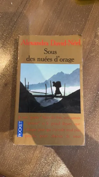 Livre sous des nuées d’orage