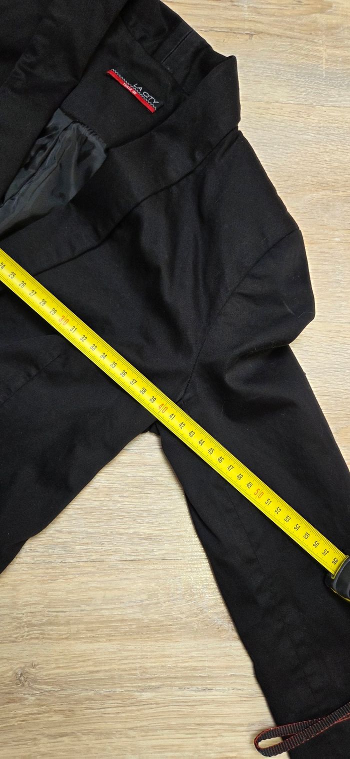 Tailleur Blazer Pantalon La City taille 36 noir en très bon état - photo numéro 6