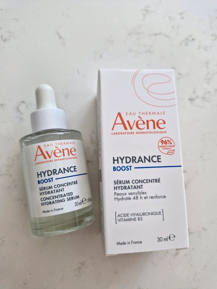 Avenue Hydrance boost sérum concentré