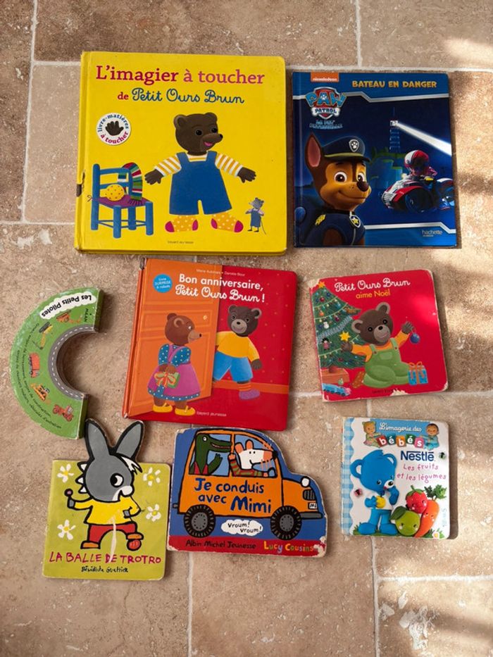 Lot de livres