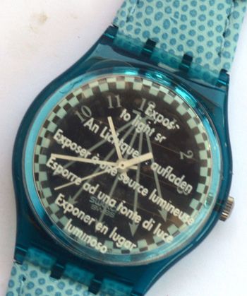 Montre SWATCH Collecteur "Happy Bleu"