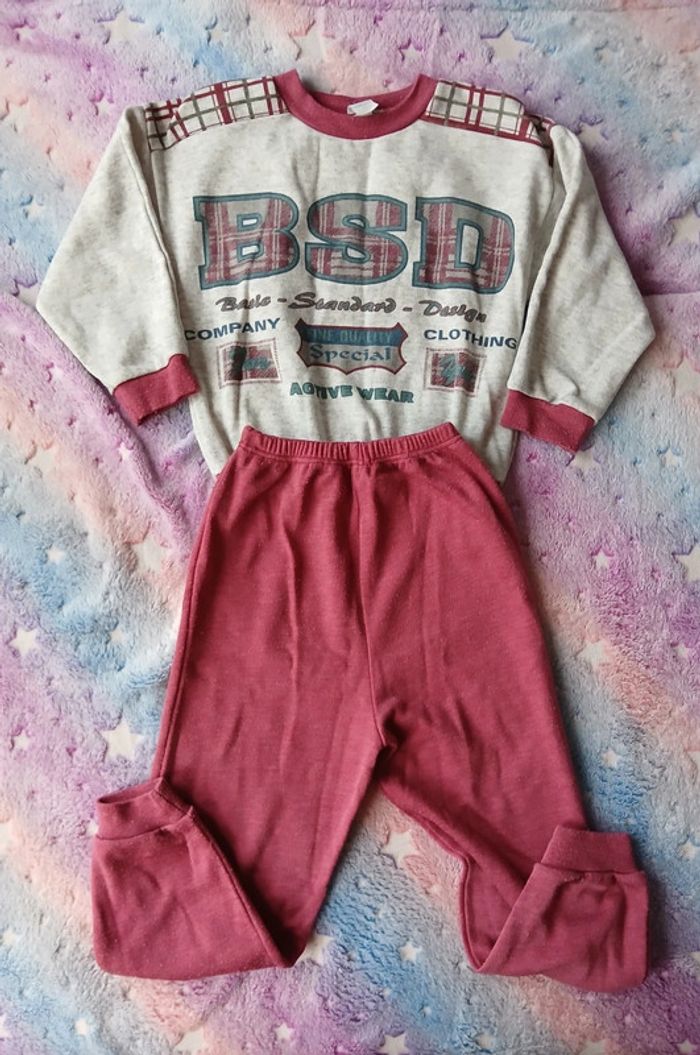 Ensemble Pijama hiver 4 ans